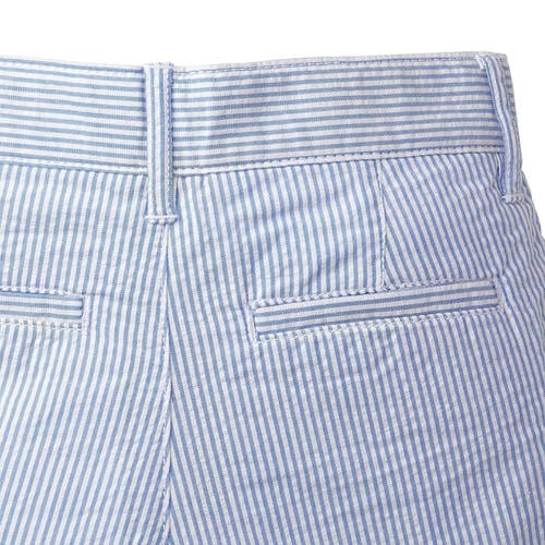 Hope & Henry Boys' Organic Cotton Seersucker Short, Kids In Blue Seersucker