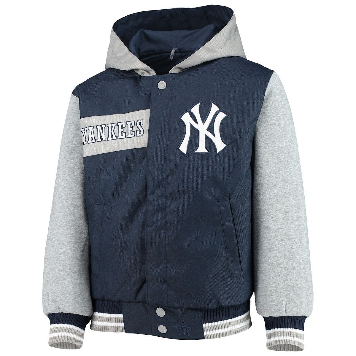 grey yankees jacket