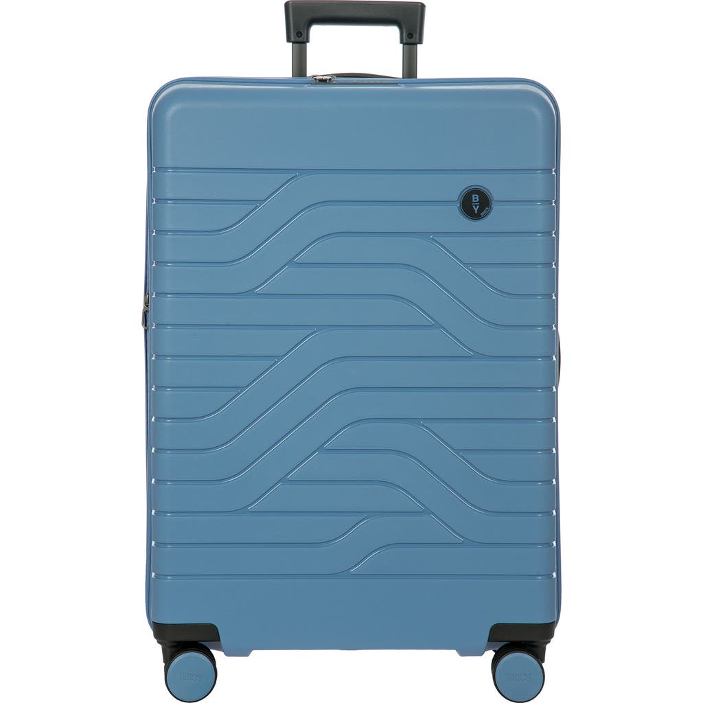 Bric's By Ulisse 28" Expandable Spinner Luggage In Grey Blue