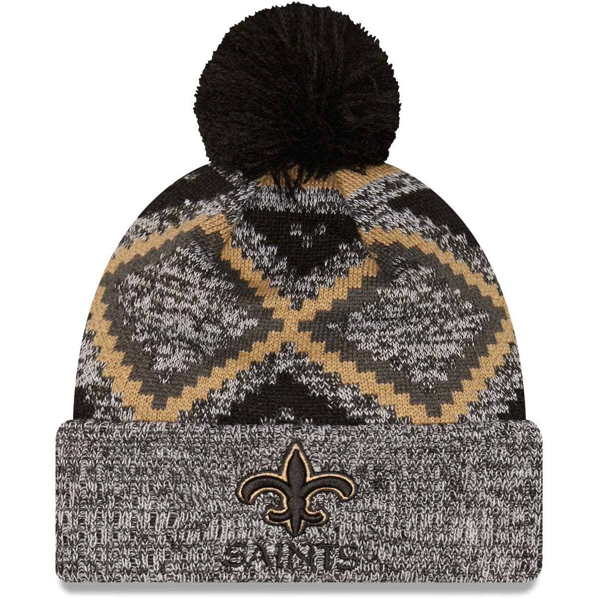 Orleans Saints Grandpa Cuffed Knit Hat 