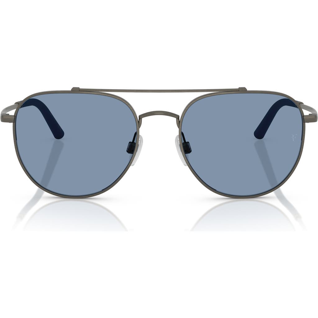 Oliver Peoples R-10 Sunglasses In Pewter