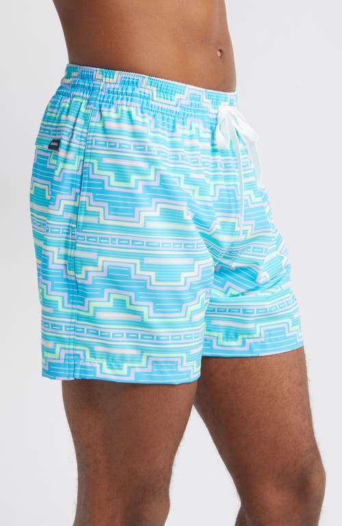Chubbies The Apex Swimmers Swim Trunks In Turquoise/aqua
