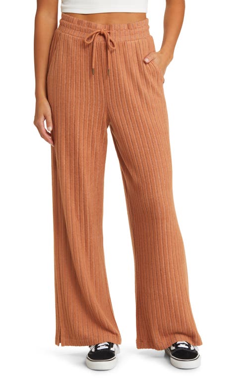 Cosy II Straight Leg Pants in Light Brown