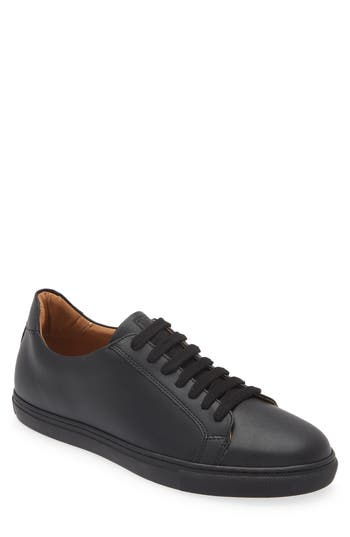 Bruno Magli Daniel Low Top Sneaker In Black/black