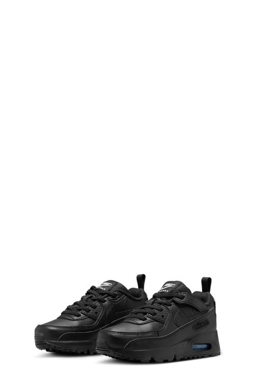 Nike Air Max 90 Easy-on Sneaker In Black/ Black/ Black