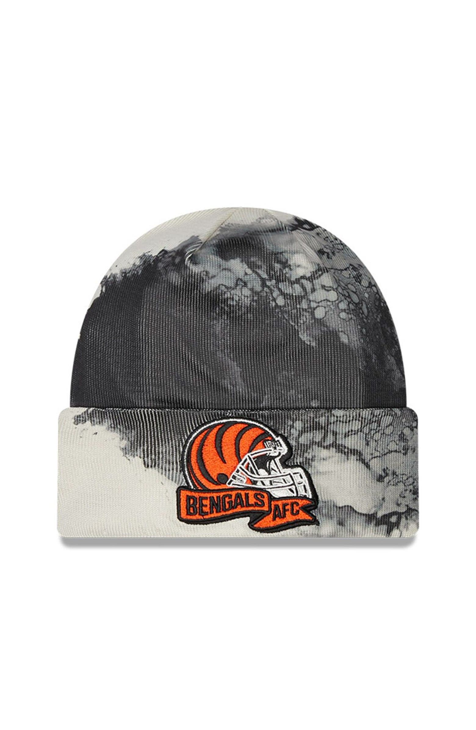 New Era Men's New Era Black Cincinnati Bengals 2022 Sideline Ink Dye