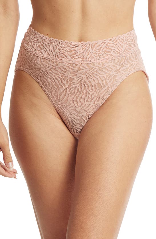 Shop Hanky Panky Animal Mix Lace French Briefs In Inner Peace