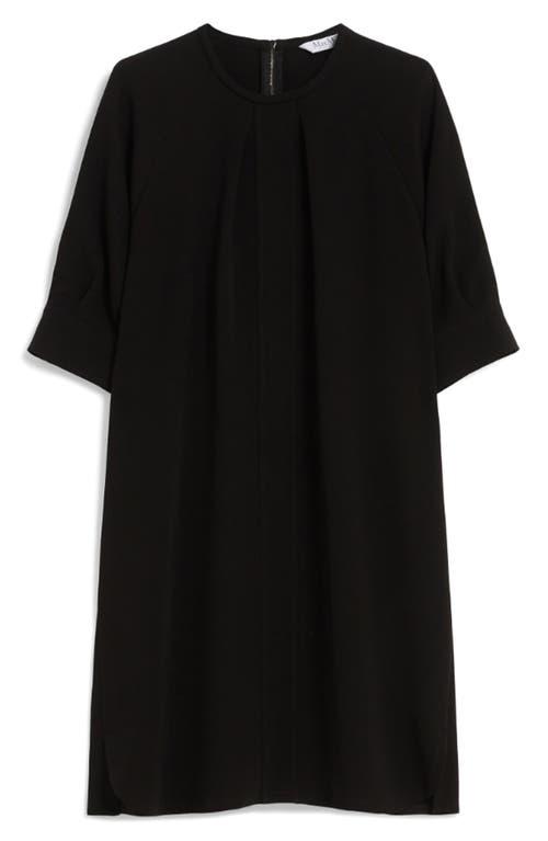 Max Mara Leisure Noel Shift Dress in Black 