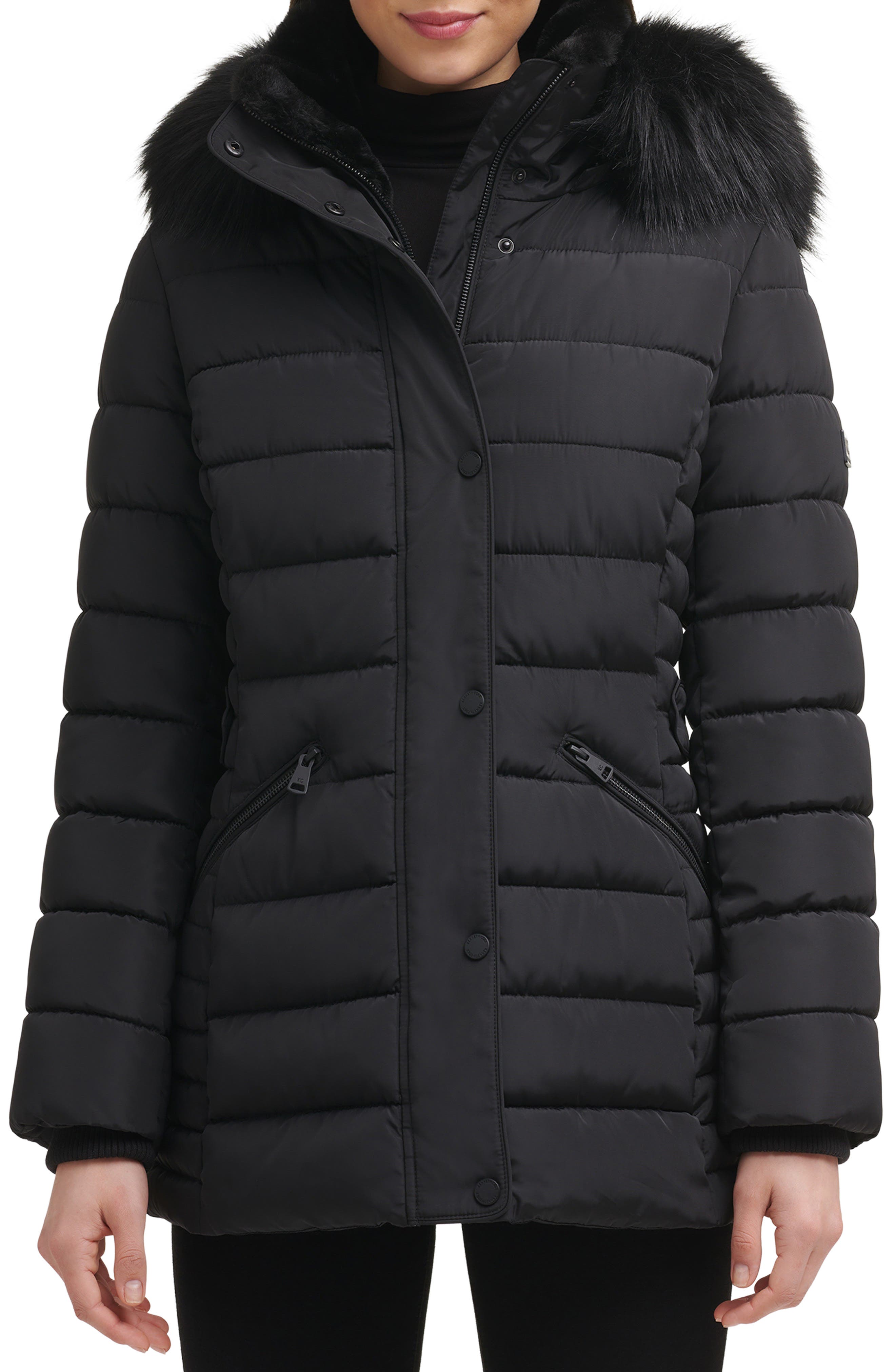 kenneth cole bubble coat