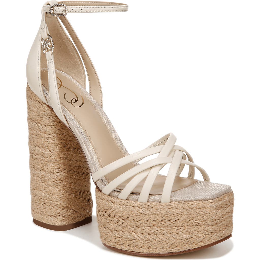 SAM EDELMAN SAM EDELMAN KADE ANKLE STRAP ESPADRILLE PLATFORM SANDAL
