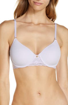 Natori Reggiseno Con Ferretto Bliss Perfection Contour – Coppe Morbide, Scollatura A Cuore, Taglia 34A, Perfetto Sotto La Maglietta