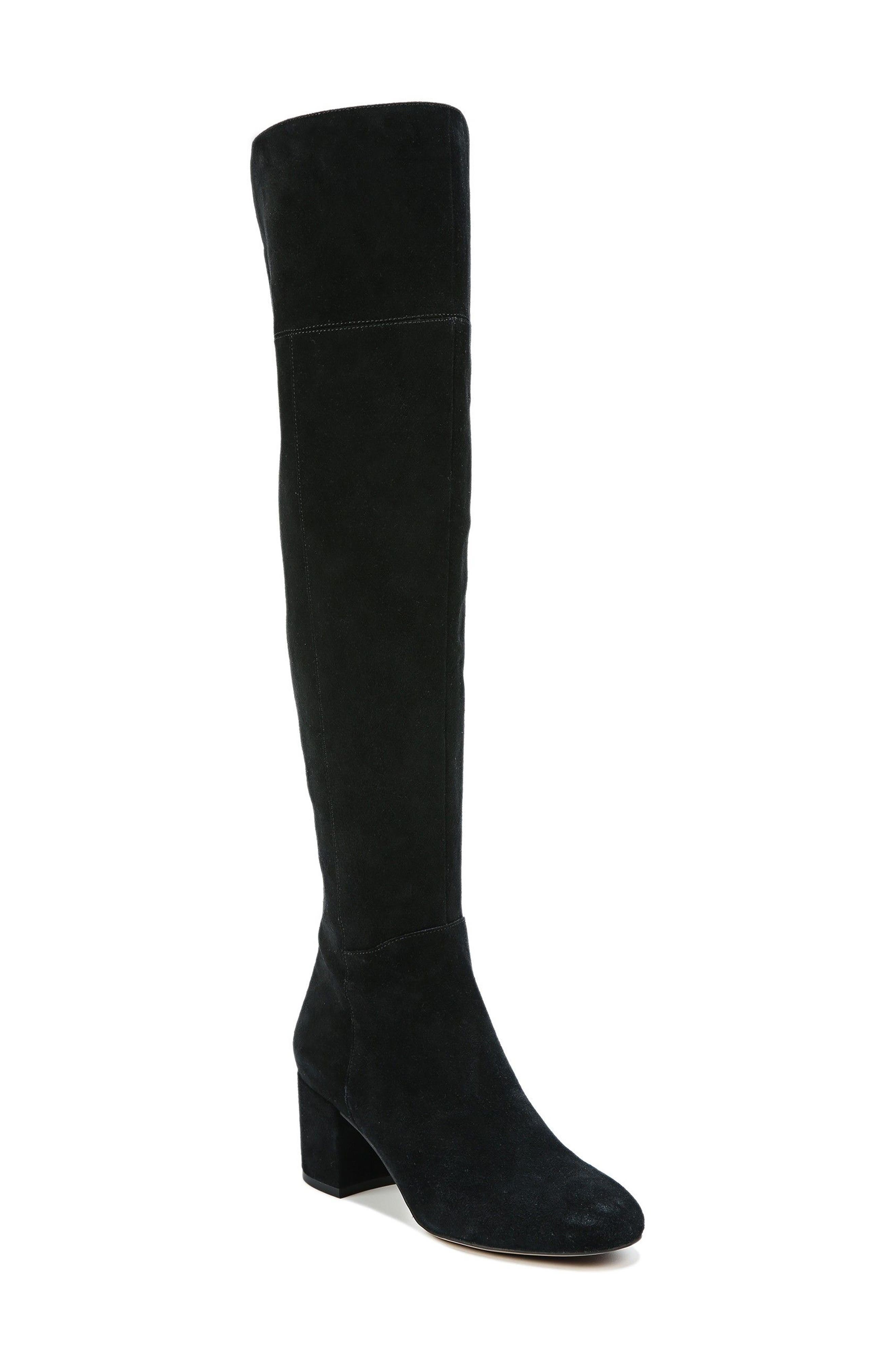 franco sarto over the knee boots suede