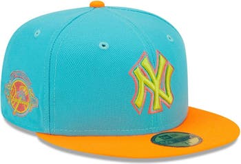 Men's New Era Blue New York Yankees Fashion Color Basic 59FIFTY Fitted Hat