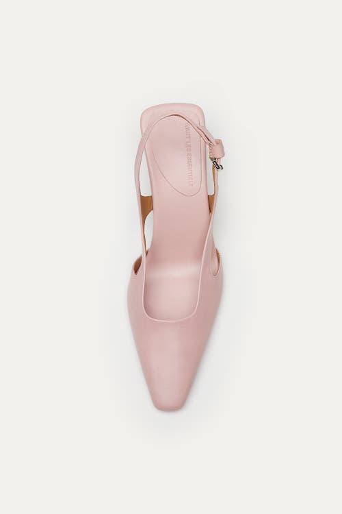Want Les Essentiels De La Vie Want Les Essentiels Holton Smooth Leather Slingback Heels In Blush