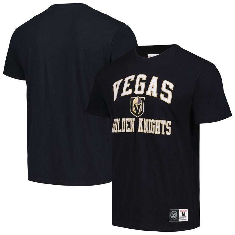 Shop Mitchell & Ness Black Vegas Golden Knights Legendary Slub T-shirt