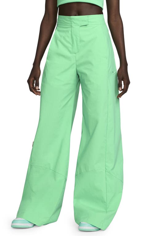 Nike Sportswear High Waist Wide Leg Pants in Spring Green/Spring Green at Nordstrom, Size Small