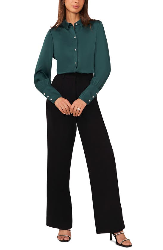 HALOGEN HALOGEN(R) BUTTON-UP SHIRT