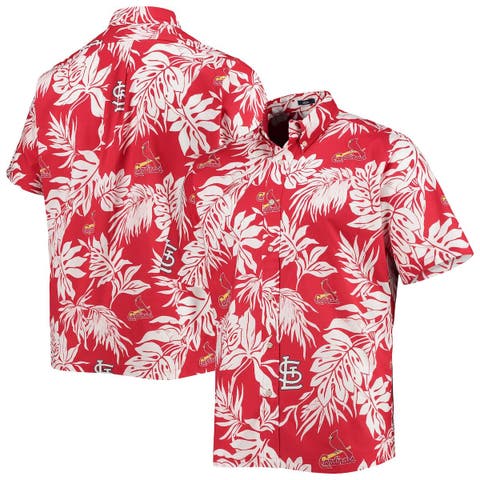 Men's Los Angeles Dodgers Reyn Spooner Black Aloha Button-Down Shirt
