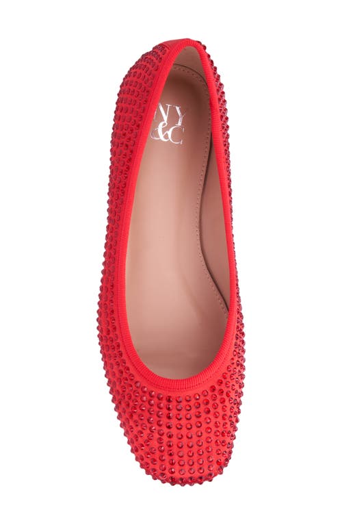 New York And Company Palmira Flat In Red