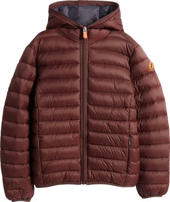 Kids Donny Hooded Nylon Puffer Jacket