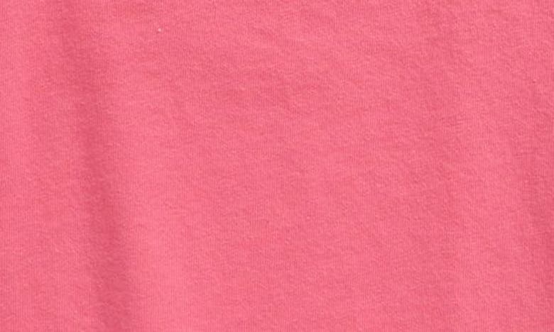Shop Nordstrom Kids' Flutter Sleeve Cotton T-shirt In Pink Sunset