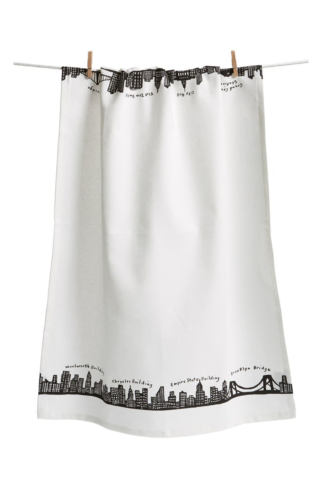 Fishs Eddy '212 Skyline' Dish Towel Nordstrom