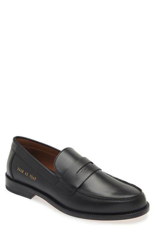 Common Projects Penny Loafer In Black