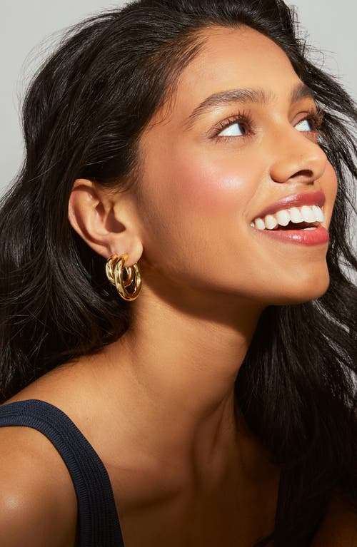 Shop Ana Luisa Small Gold Hoop Earrings