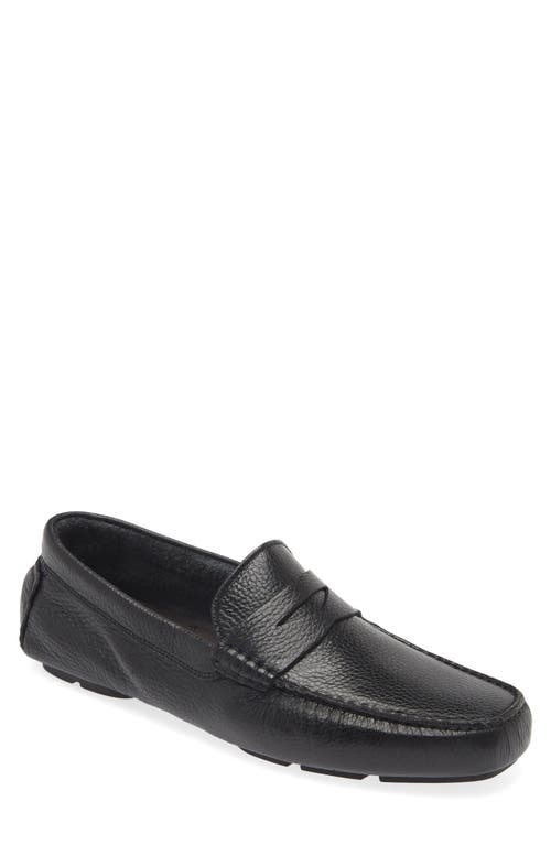 TO BOOT NEW YORK Jaydon Penny Driving Loafer Corona Black at Nordstrom,