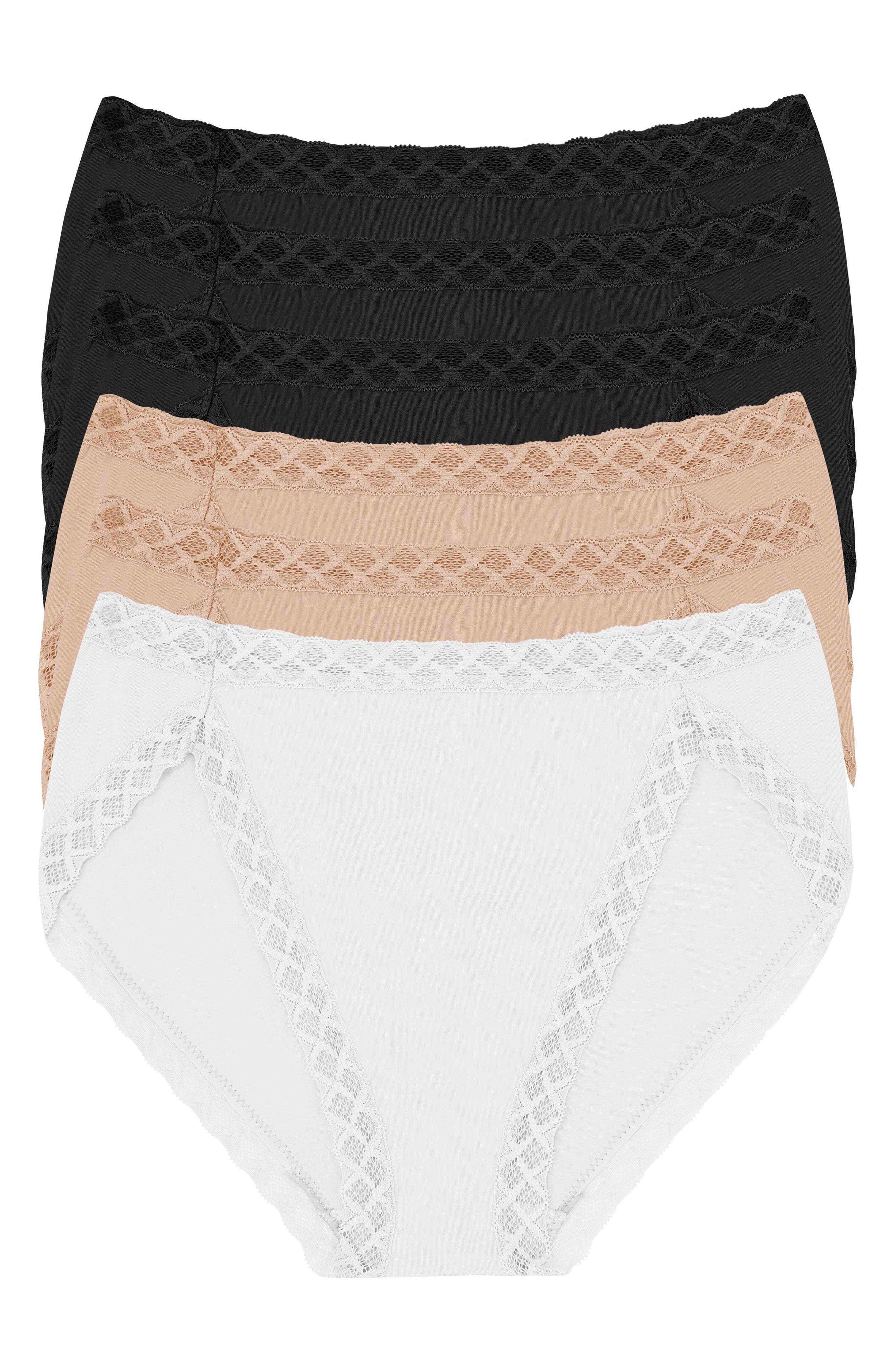 Natori Bliss 6Pack Cotton French Cut Briefs Nordstrom