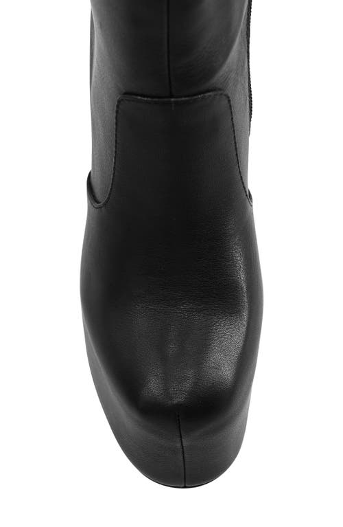 Ziginy Ona Platform Bootie In Black