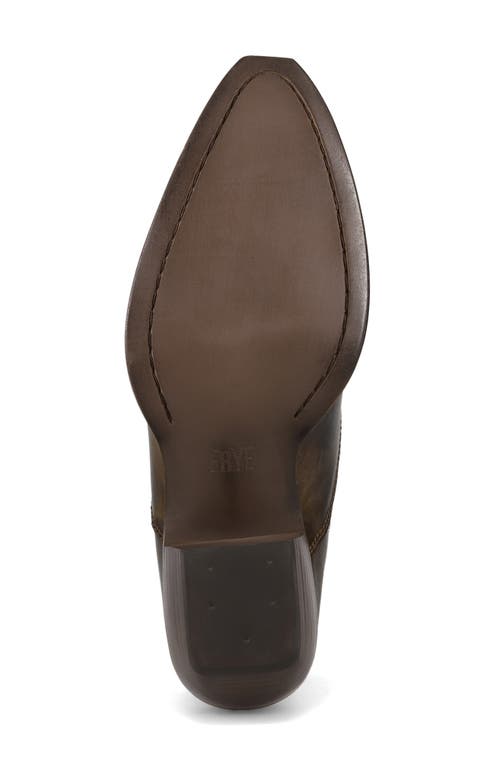 Shop Frye Sacha Pointed Toe Mule In Argan Oil