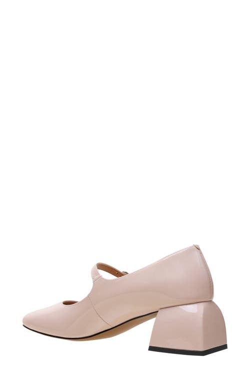 Shop Linea Paolo Monroe Block Heel Mary Jane In Beige