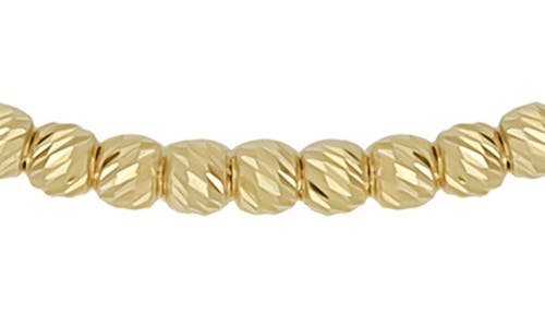 Shop Bony Levy 14k Gold Beaded Necklace In 14k Yellow Gold