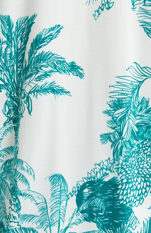 Shop Kilo Brava Palm Print Short Pajamas In Palm Toile Print