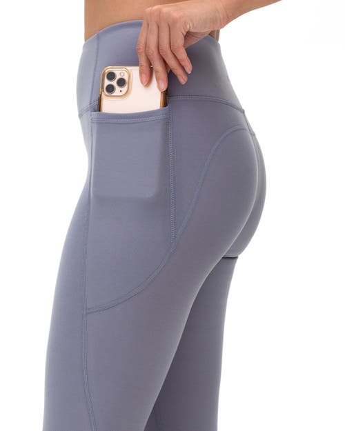 Rebody Active Phoenix Fleece Pocket Legging In Quicksilver