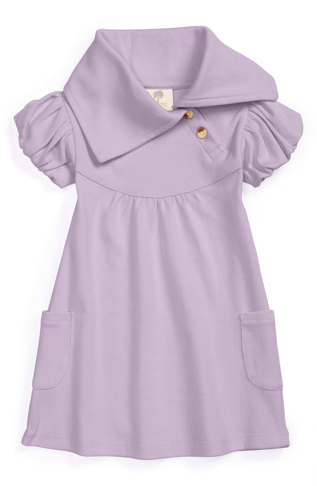 Kate Quinn Organics Short Sleeve Lounge Dress (Baby Girls) Nordstrom