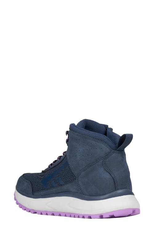 Billy Footwear Inclusion Trail Boot In Navy - Purple