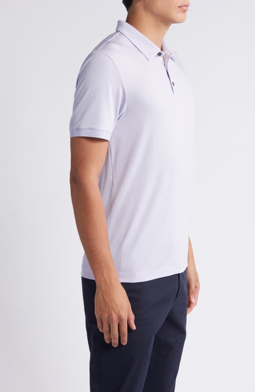 Shop Theory Noran Polo In Soft Iris