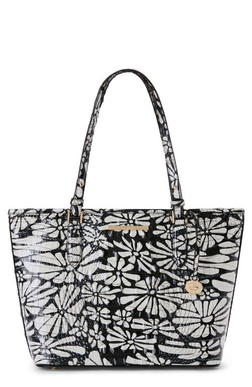 Shop Brahmin 'medium Asher' Leather Tote In Daisy Batik