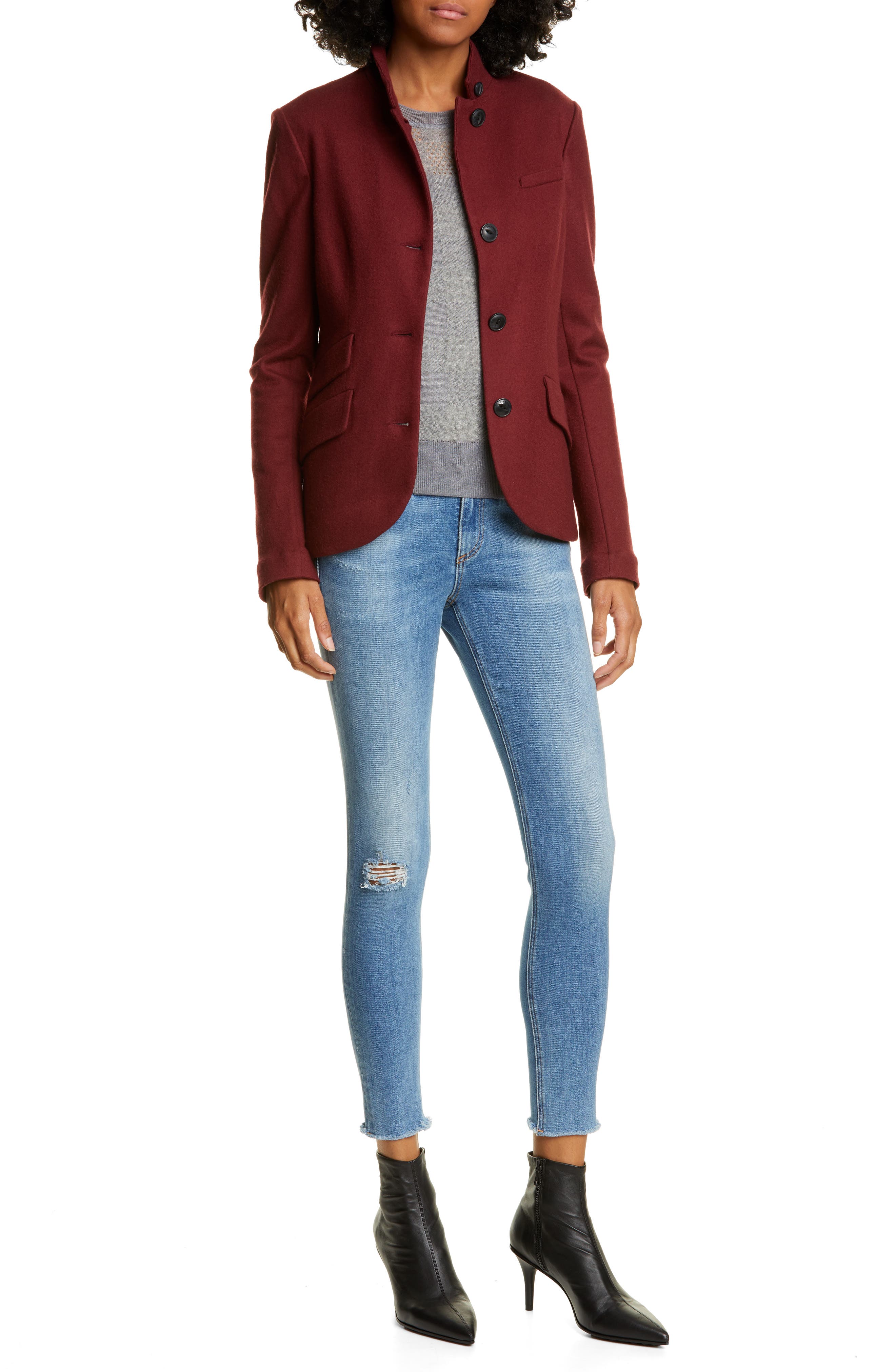 Rag Bone Slade Wool Blazer Nordstrom Rack