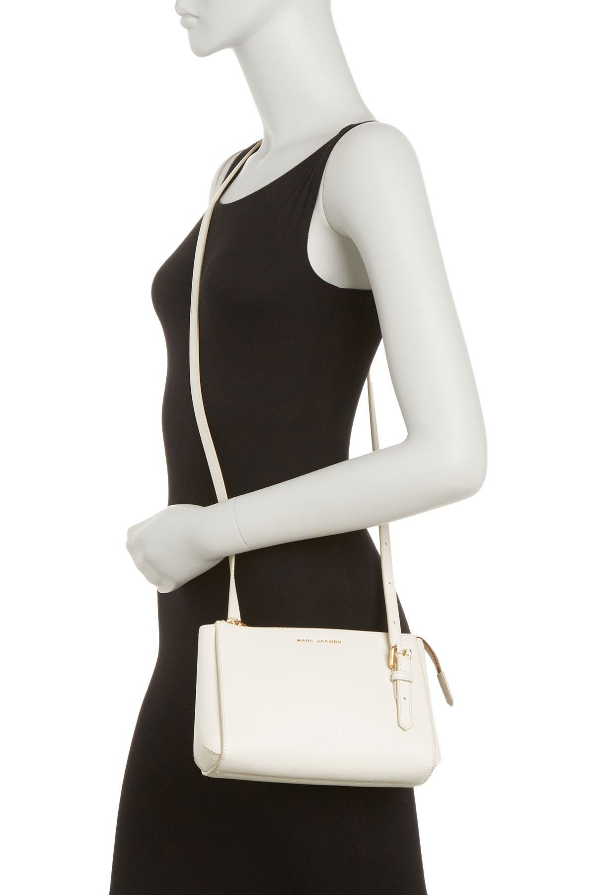 Marc Jacobs Commuter Crossbody Bag In Ivory