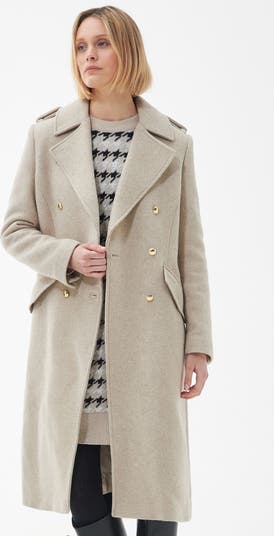 Barbour Inverraray Wool Blend Trench Coat | Nordstrom