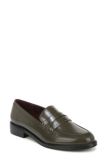 Franco Sarto Alora Penny Loafer In Olive