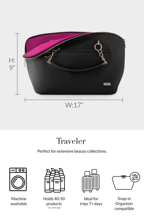 KUSSHI KUSSHI THE TRAVELER MAKEUP BAG