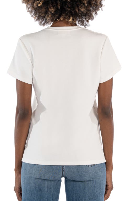 Kut From The Kloth Remington Relaxed Fit T-shirt In Ivory In Ivory