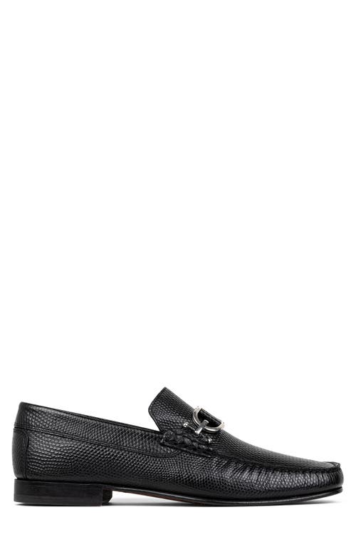 Shop Donald Pliner Dacio Bit Loafer In Black