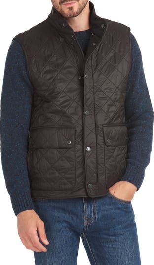 Barbour quilted discount vest mens