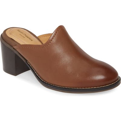 Hush Puppies Hannah Mule- Brown