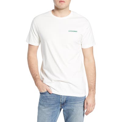 Patagonia Stand Up Graphic Organic Cotton T-Shirt, White